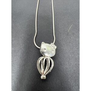 Make‎ a Wish Pearl Cage Pendant Necklace - Hello Kitty - 925 Chain Included